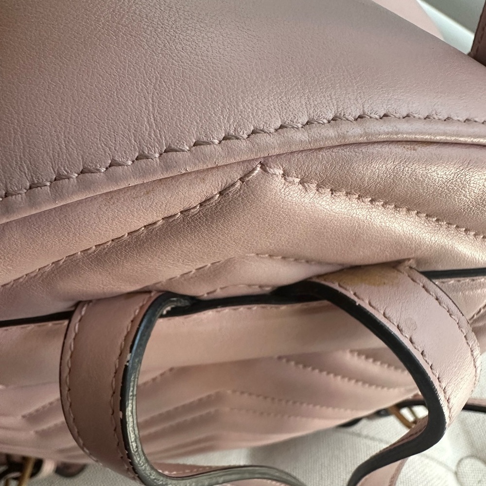 Gucci GG Mermont Mini Backpack in Pink - Picture 14 of 16